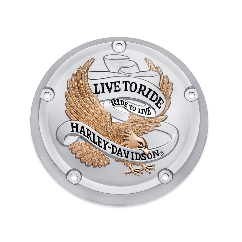 Harley Davidson 25700961 Live to Ride Derby Cover KIT,CVR/SLG,CLUTCH,LIVE TO RID