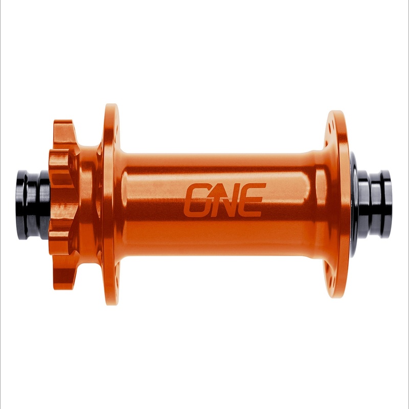 OneUp Components Front Hub - 15x110mm - 6-Bolt - 28h - Orange