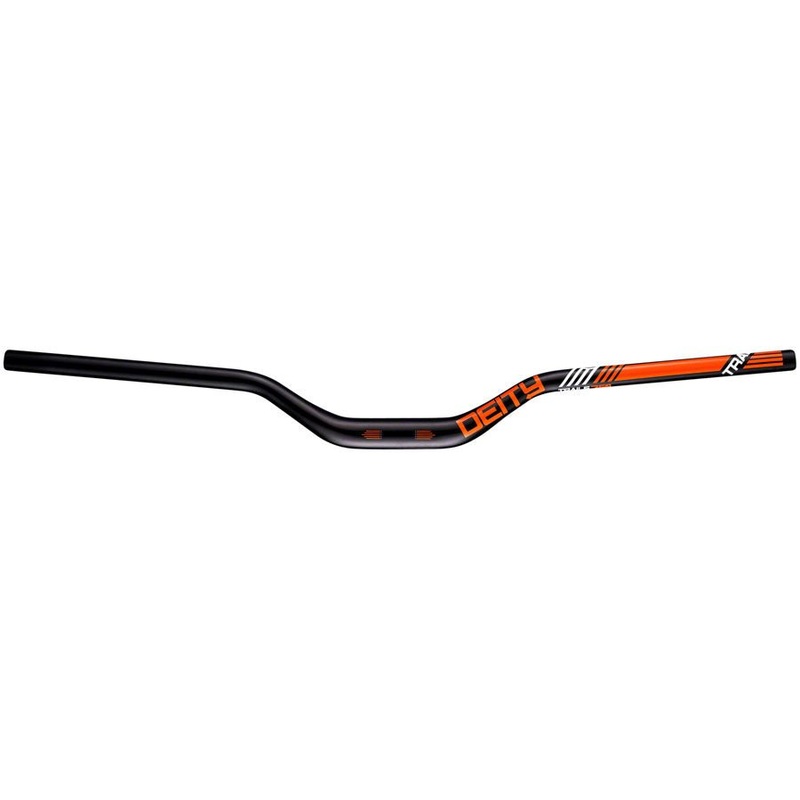 Deity Highside Handlebar - 50mm Rise - 760mm Width - 31.8mm Clamp - Orange