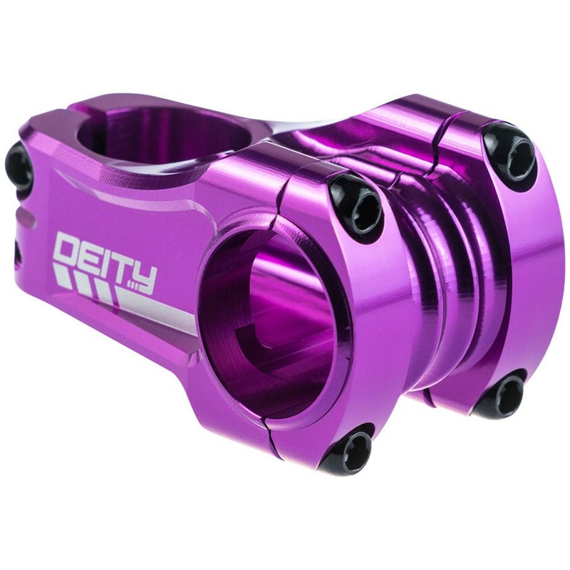 Deity Copperhead Stem - 50mm Length - 35mm Clamp - Purple