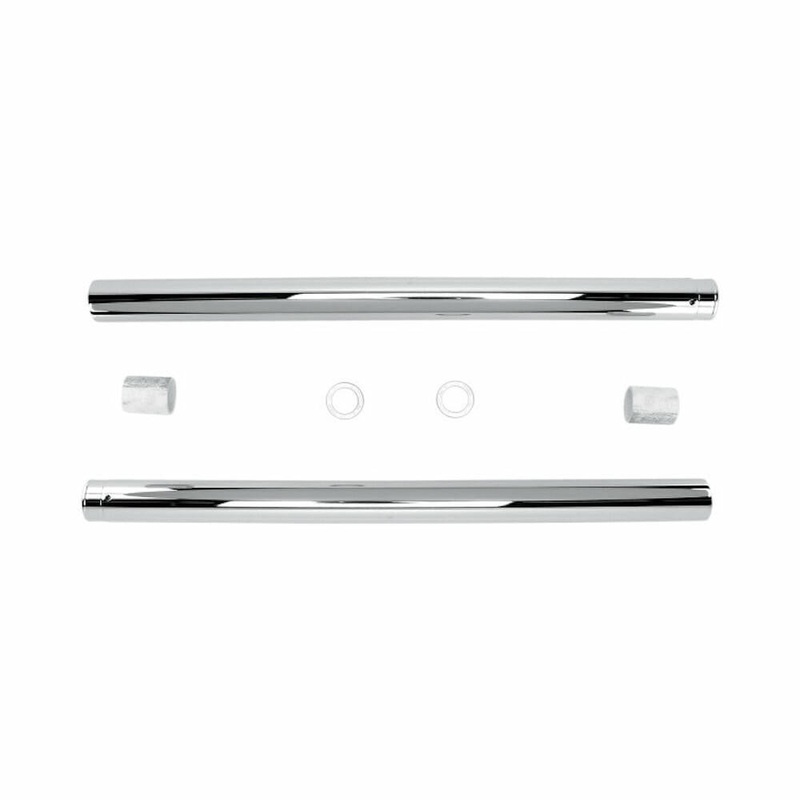 Extended 49mm Fork Tubes 29.50" For Harley 2006-2017 - Show Chrome