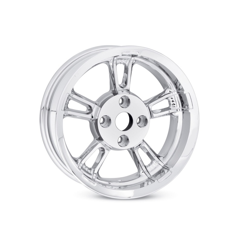 Harley Davidson 40900070 Enforcer 15 in. Rear Wheel Trike KIT WHEEL ENFORCER MIRROR CHR 15X5 REAR