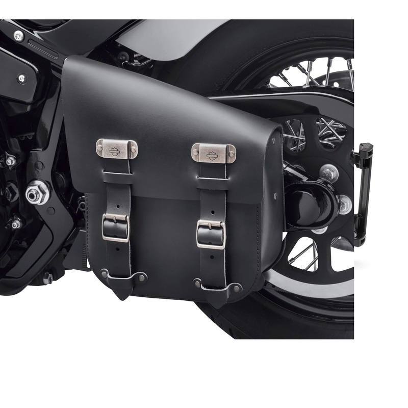 Harley Davidson 90201567 Softail Single-Sided Swingarm Bag KIT,S-BAG,SWINGARM,BLACK