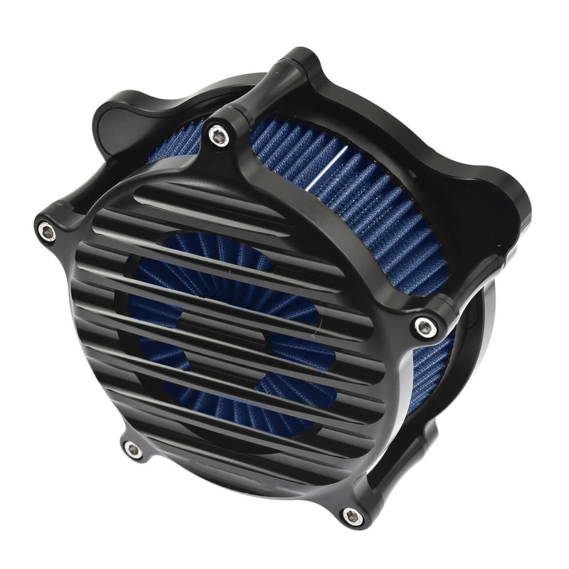Stripe Air Cleaner Filter For Harley Dyna 00-17 Softail 00-15 | Mactions