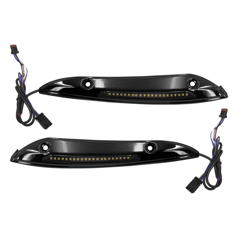 Windshield Trim Turn Signal lights for Harley Road Glide 15-up | Mactions