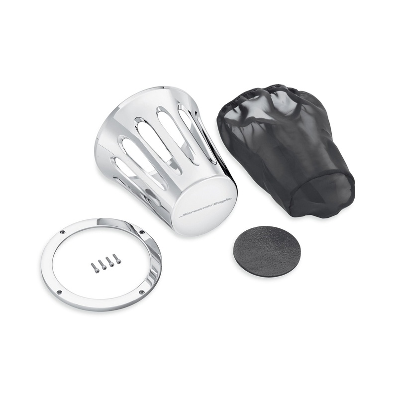 Harley-Davidson 28740-10A Screamin' Eagle Teardrop Heavy Breather Filter Cover Screaming Eagle