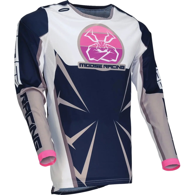 Moose Racing Agroid Jersey Navy / White