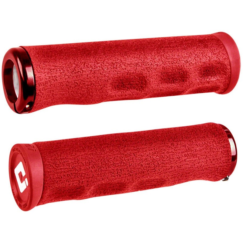 ODI Dread Lock Grips - Red Lock-On