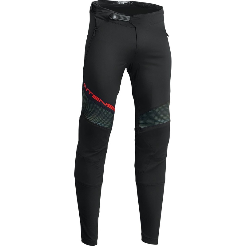 Thor Intense Assist Berm Trouser Black / Camo Green