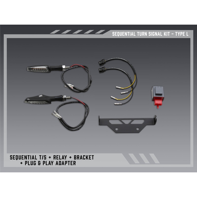 Type L Sequential Signal Kit for V2 Fender Eliminators