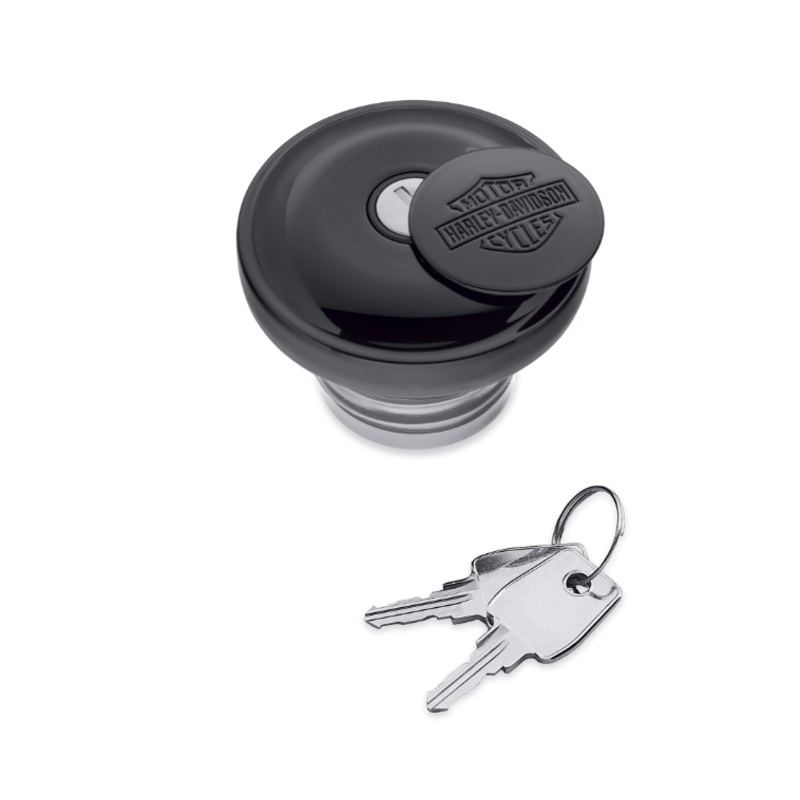 Harley Davidson Bar & Shield Logo Self-Locking Fuel Cap - 61100117A