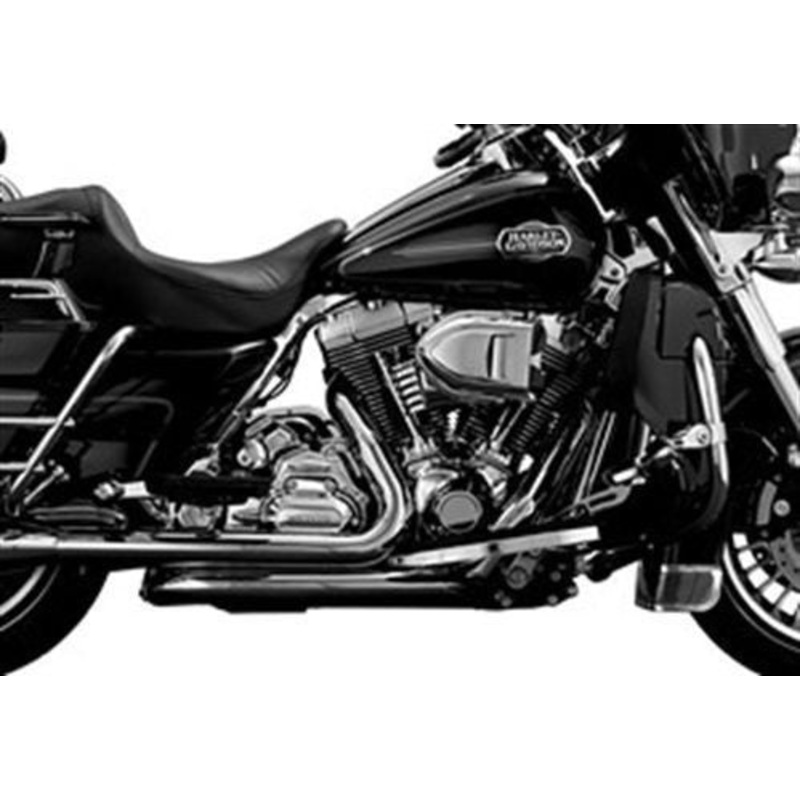 'Harley Davidson Road Glide True Dual Header pipe upgrade Kuryakyn 476 10'' up'