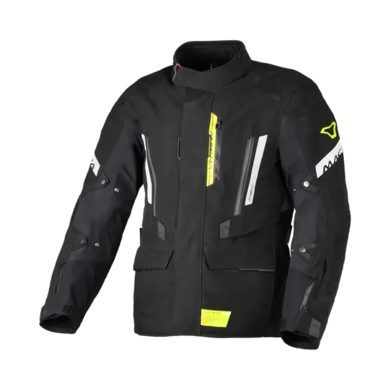 Macna Ultimax 2.0 Textile Jacket Black / Fluo Yellow
