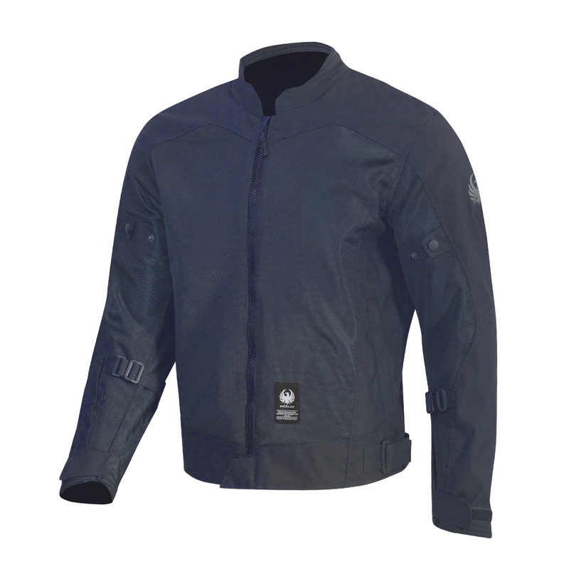 Merlin Prospect Air Mesh Textile Jacket Navy