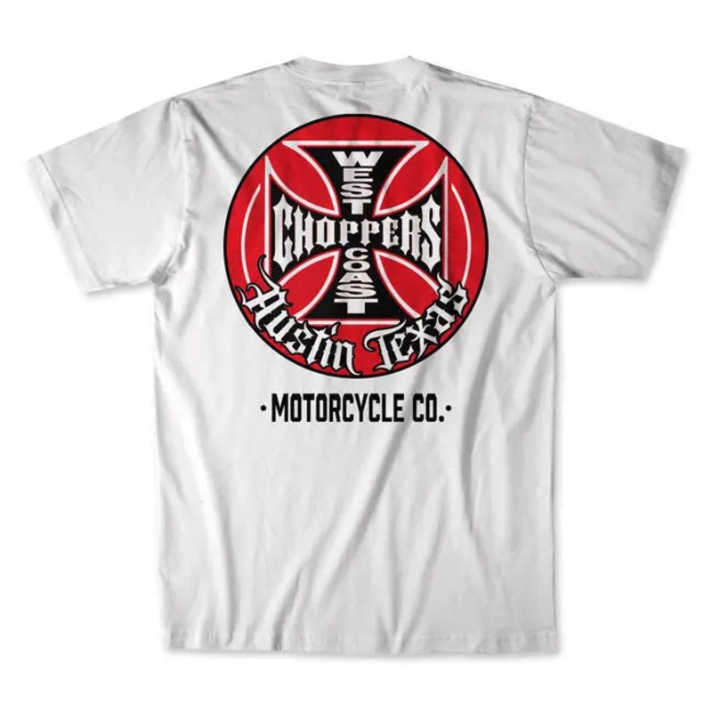 West Coast Choppers Tank Logo T-Shirt White