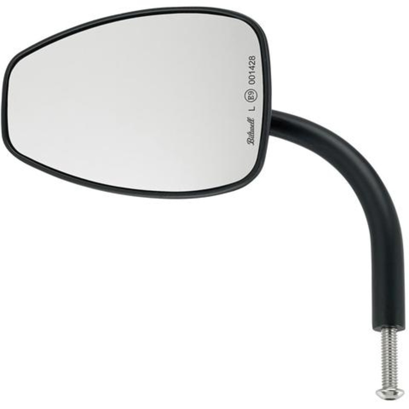 Biltwell Utility Teardrop Mirrors for Perch - Black