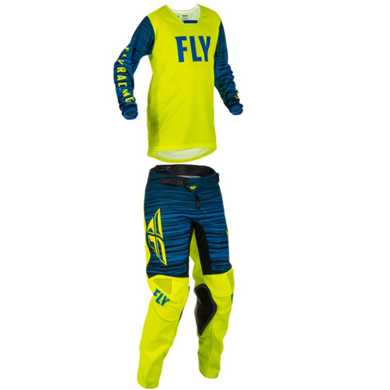 Fly Racing - Kinetic Wave Jersey, Pant Combo (Youth)