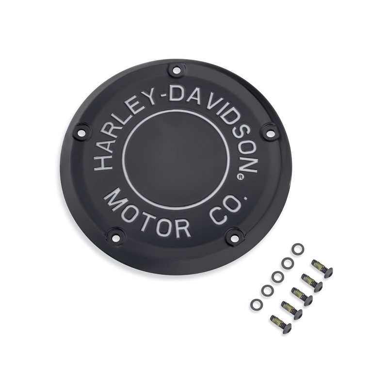 Harley Davidson 25701023 Harley-Davidson Motor Co. Derby Cover KIT,CVR/SLG,HDMC,BLK,CR