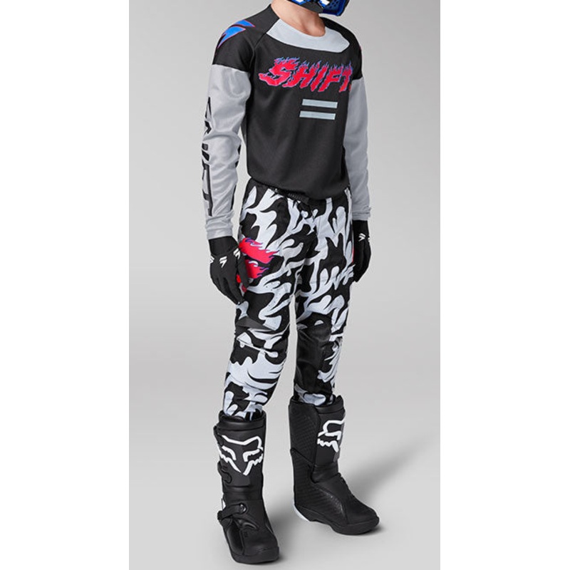 Shift MX - White Label Flank Jersey, Pant Combo (Youth)
