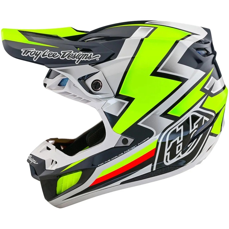Troy Lee Designs SE5 Composite Ever MX Grey / Yellow