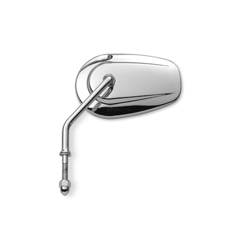Harley Davidson 92022-03A Tapered Short Stem Mirrors MIRROR KIT, CHROME
