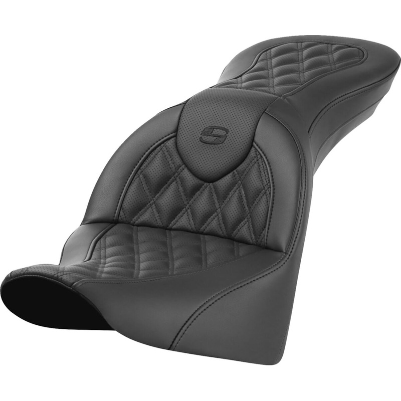 Roadsofa LS Seat - 18+ Softail (FLDE Softail Deluxe, FLHC/S Softail Heritage & Heritage Classic, FLSL Softail Slim)
