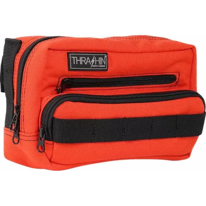 Thrashin Supply Company Plus Handlebar Bag Orange