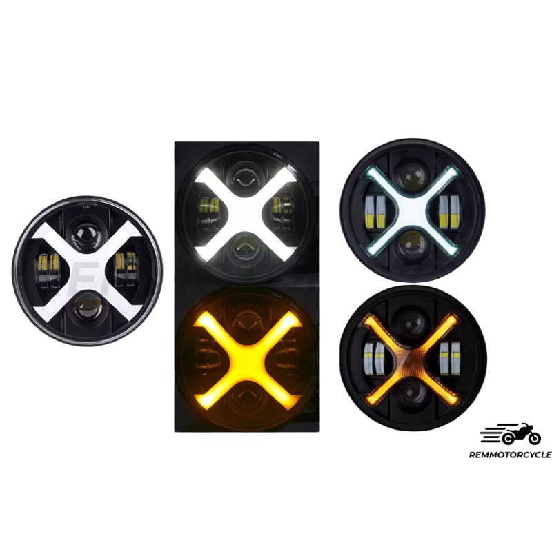 Ultra-Powerful LED Headlight X 5.75" - 7"