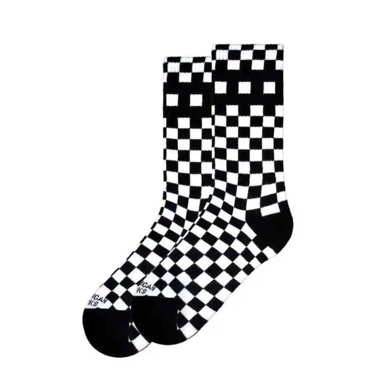 American Socks Mid High Checkerboard Socks