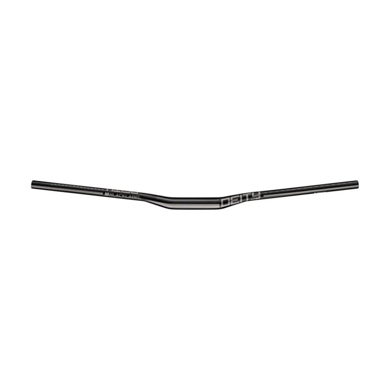 Deity Blacklabel 800 Handlebar - 15mm Rise - 800mm Width - 31.8mm Clamp - Black w/ Stealth