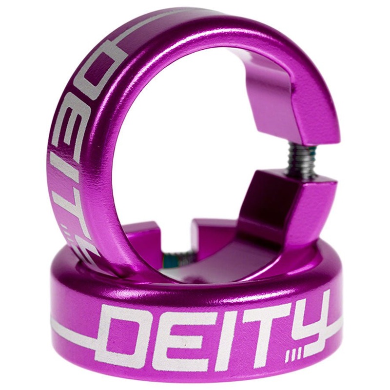 DEITY Grip Clamp - Purple