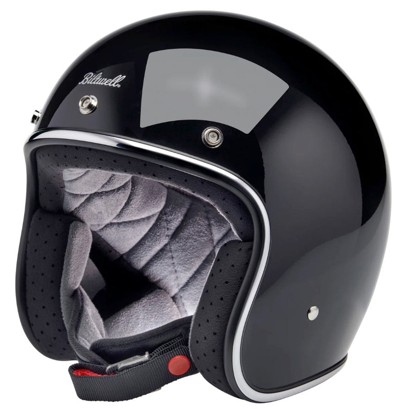 Biltwell - Bonanza Helmet - Gloss Black