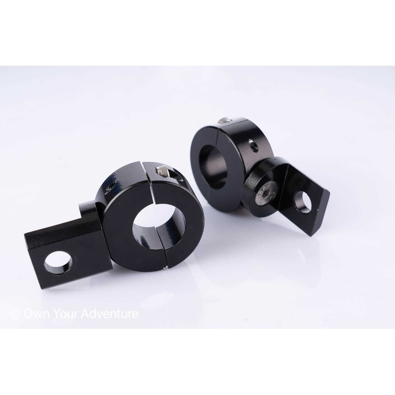 Clamps AUX Lights  - Round Bars