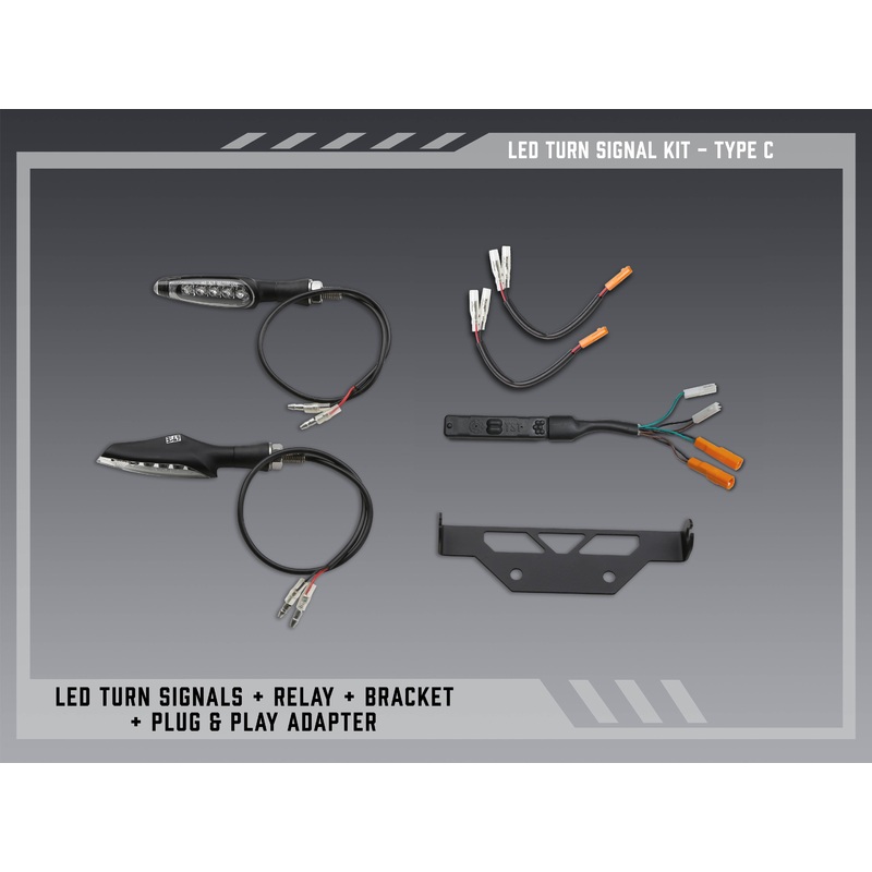 Type C Standard LED Signal Kit for V2 Fender Eliminators