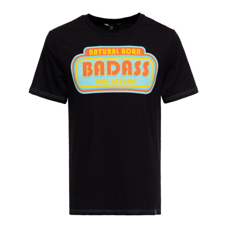 King Kerosin Natural Born T-Shirt Black
