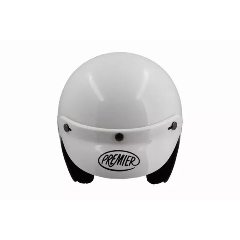 Premier Jet Classic U8 Helmet Peak White