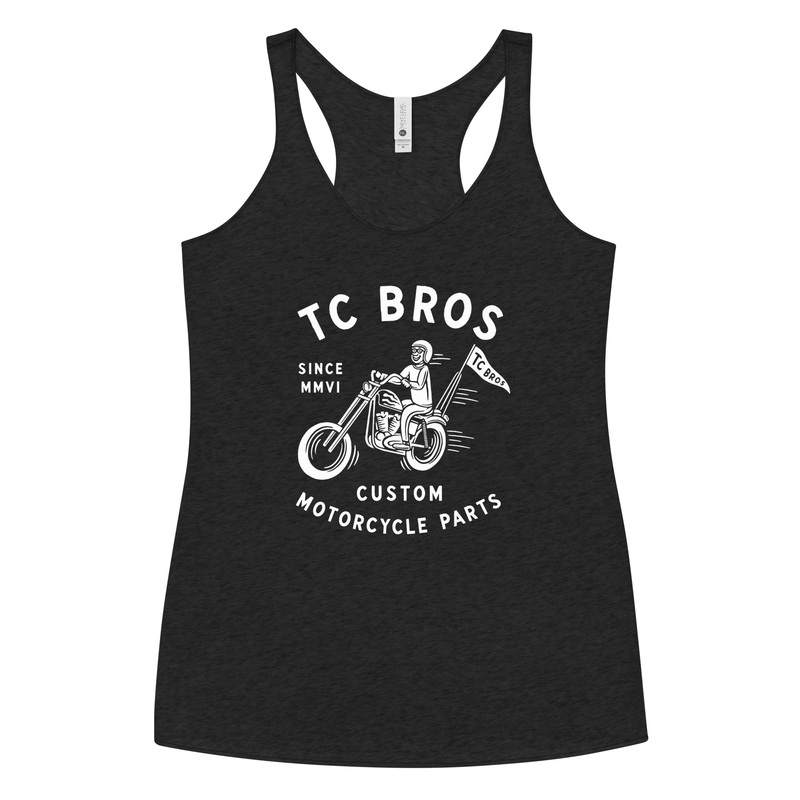 Rider- Women's Racerback Tank - Vintage Black