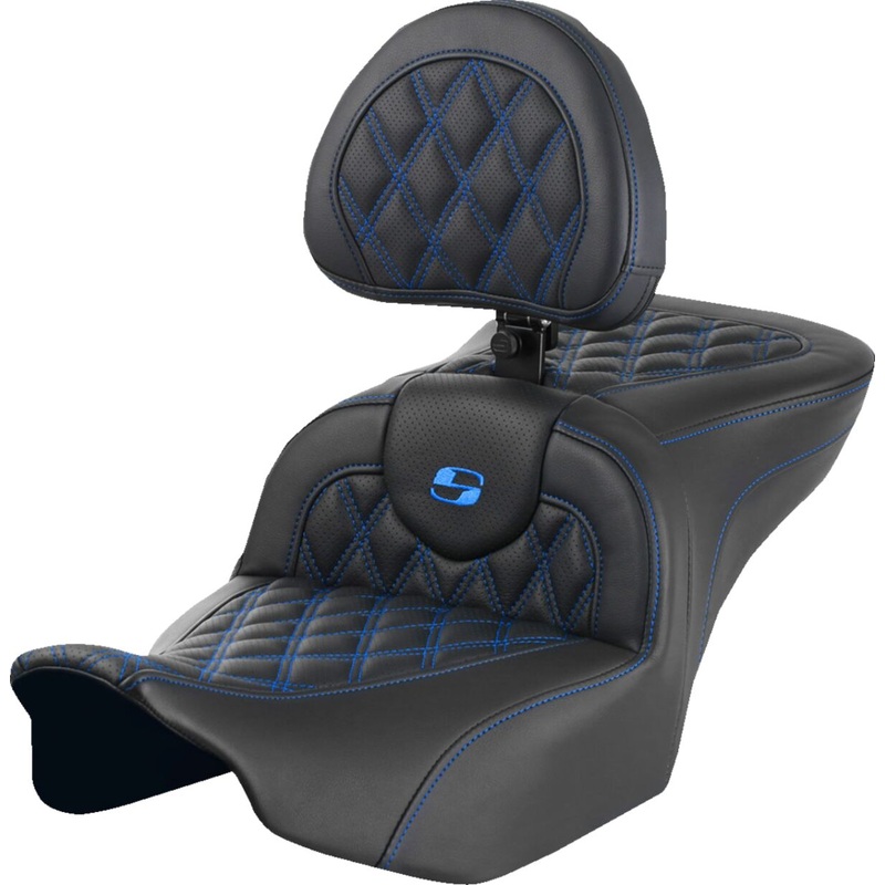 Roadsofa LS With Driver's Backrest Seat, Blue Stitch - 23+ Touring