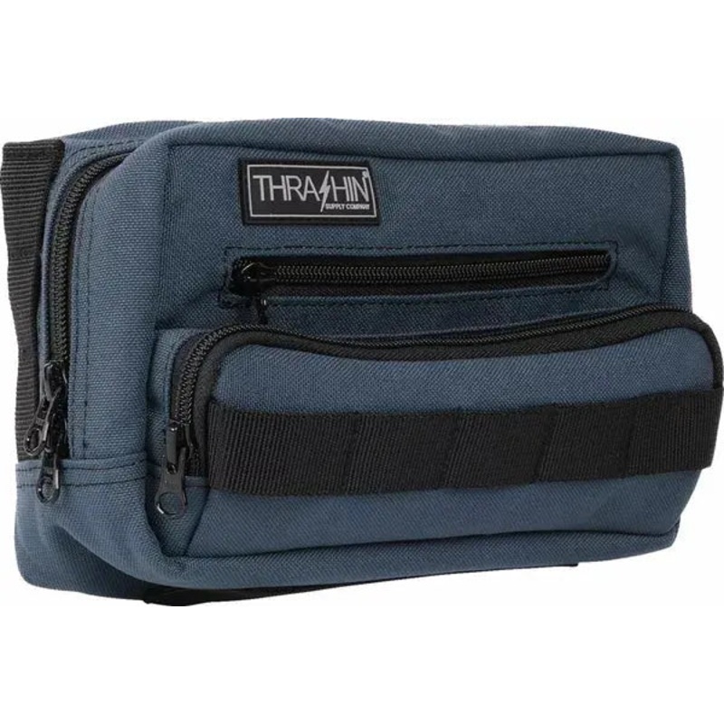 Thrashin Supply Company Plus Handlebar Bag Blue