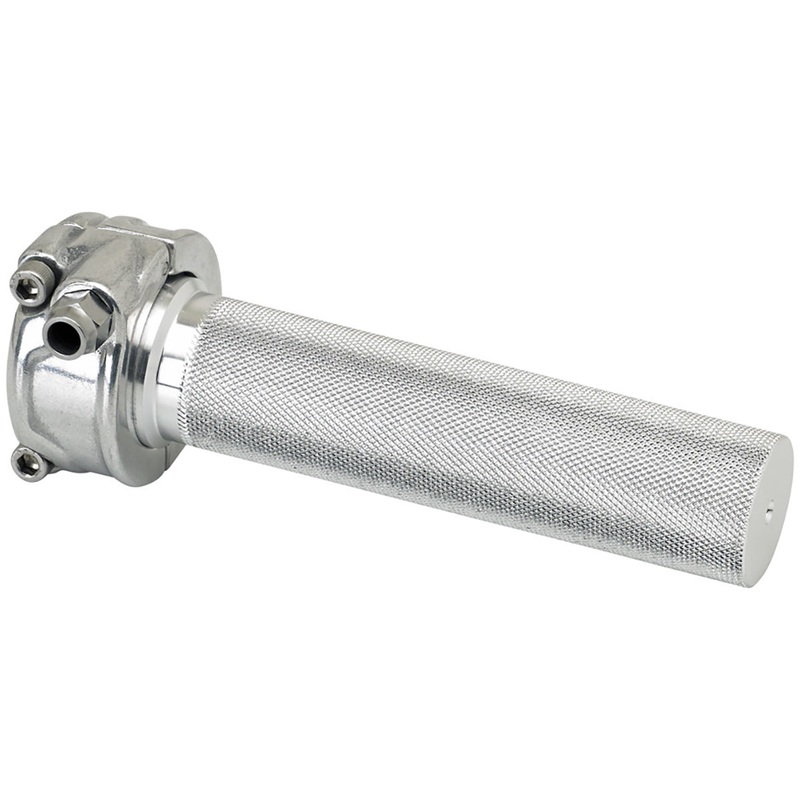 Cast Whiskey Throttle 1" Single - Polished