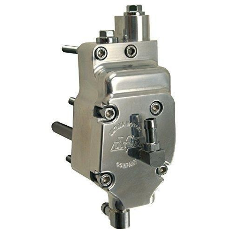 Harley Davidson Oil Pump Ultima 98-518 High Volume Output 1984 - 1991 Big Twin EVO Shovelhead Models Polished 98-518