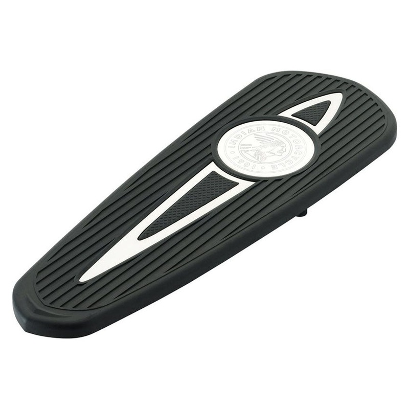Headdress Rider Floorboard Pads in Polished, Pair