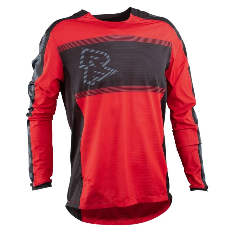 Race Face Ruxton Long Sleeves Cycle Jersey Rouge