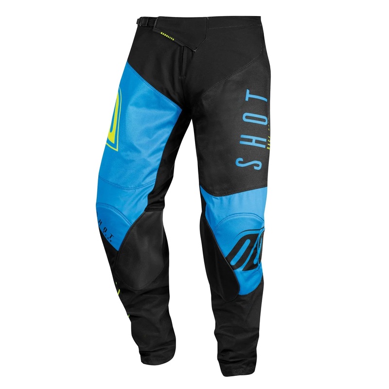 Shot Aerolite MX Trouser Alpha Blue / Neon Yellow