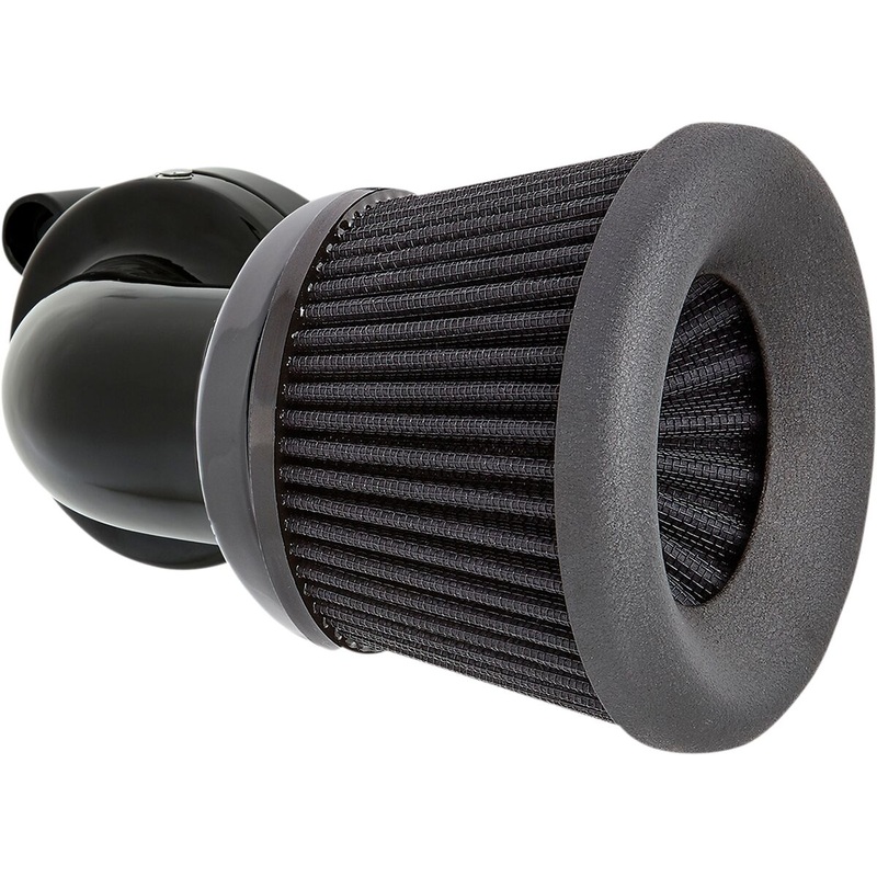 Velocity 90 Air Cleaners, Black - 91+ XL Sportster