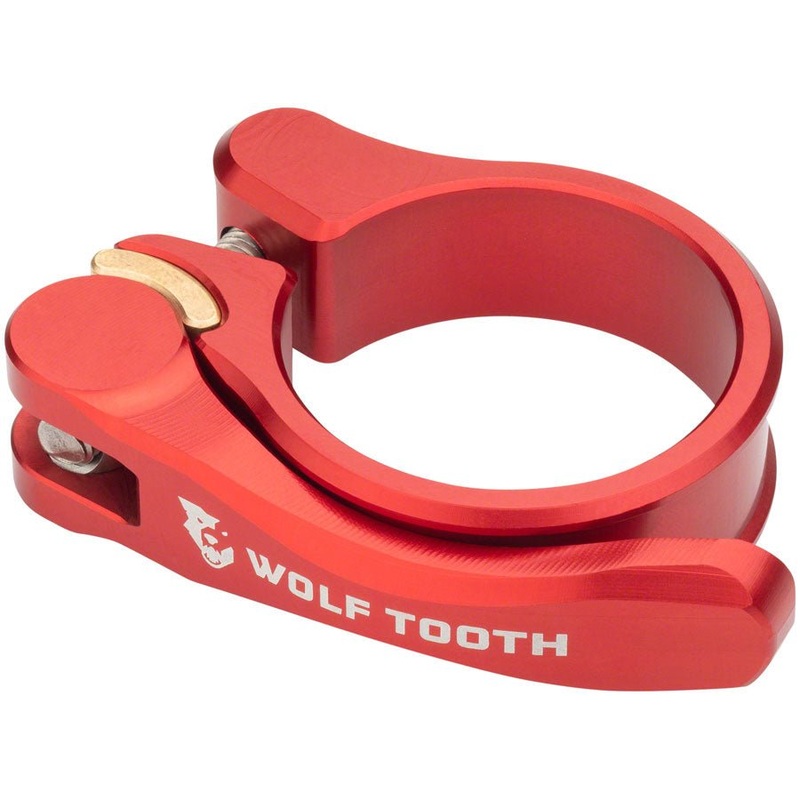 Wolf Tooth Components Quick Release Seatpost Clamp - 34.9mm Red