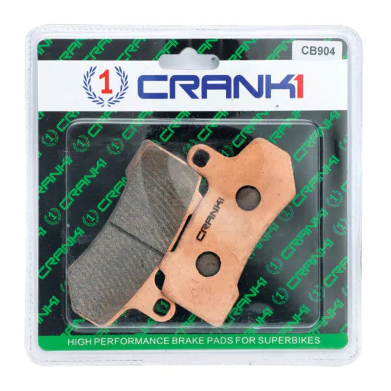 BRAKE PADS FRONT/REAR HD TOURING STREET GLIDE SPECIAL / 2 SETS 2015 TO 2017-CB904-CRANK1 Sintered Brake Pad