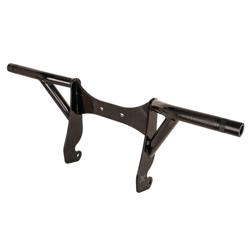 Front & Rear Brawler Crash Bar Kit - Black. Fits Touring 2009up