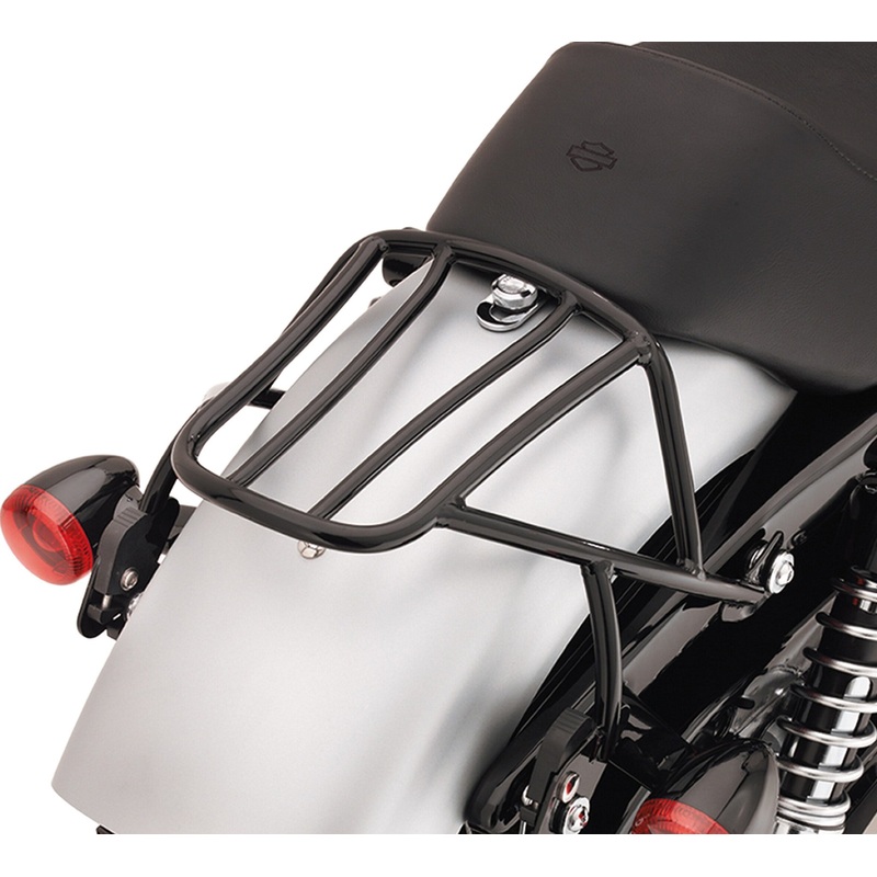 Harley Davidson 53512-07A H-D Detachables Solo Rack XL SOLO RACK, BLACK