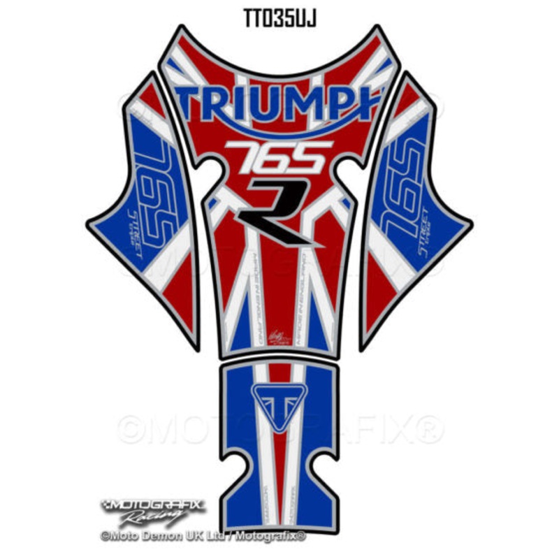 Motografix-Triumph St.Triple 2017+ TANK PAD